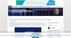 Desktop Screenshot of cyberseguridad.net