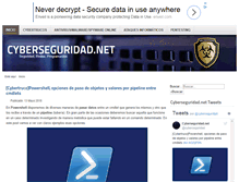 Tablet Screenshot of cyberseguridad.net